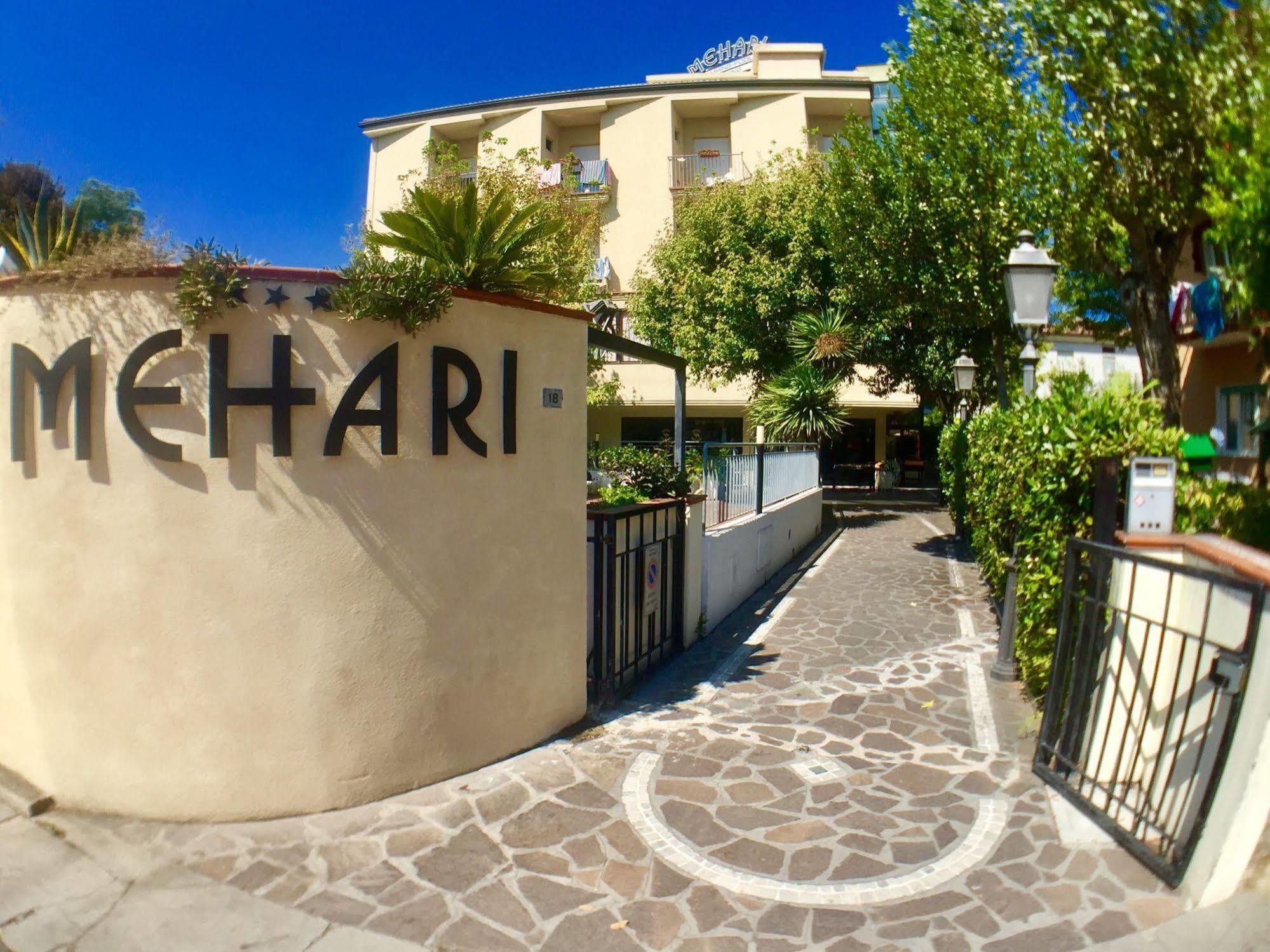 Hotel Mehari Riccione Exterior foto